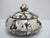 Wood Inlaid Mother of Pearl Black & White Shell Round Lidded Trinket Box For Sale In Portland, OR - Image 6 of 10