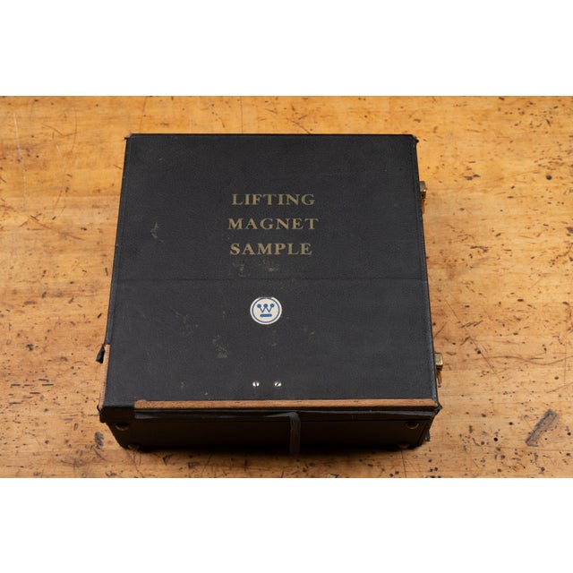 Vintage Westinghouse Lifting Magnet Salesman Sample Kit For Sale - Image 4 of 15