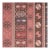 Sample - Schumacher x Johnson Hartig Sahane Wallcovering in Faded Rust For Sale
