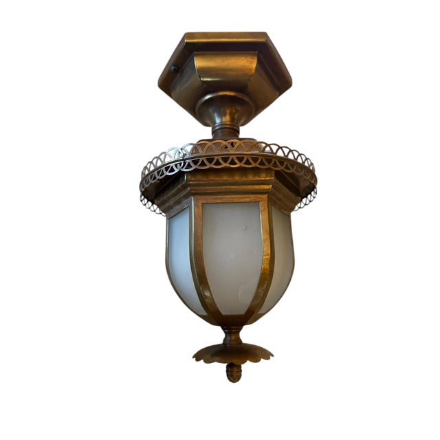 Fabulous fixture for smaller entry, powder room any spot that needs beautiful lighting!