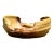 Vintage Abstract Form Ceramic Bowl For Sale