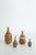 Small Mid-Century Scandinavian Modern Collectible Honey Brown Stoneware Vases by Gunnar Borg for Höganäs Ceramics, 1960s, Set of 4 For Sale - Image 14 of 14