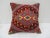 Handwoven Embroidered Turkish Kilim Pillow Cover For Sale - Image 4 of 4