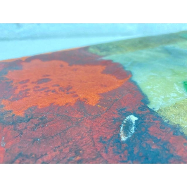 Ceramic Studio Color Composition 2 Wall Panel in Ceramic by Heinz Pelzer, 1960s-1970s For Sale - Image 7 of 18