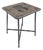 Vintage Belgian Industrial Stool, 1960s For Sale