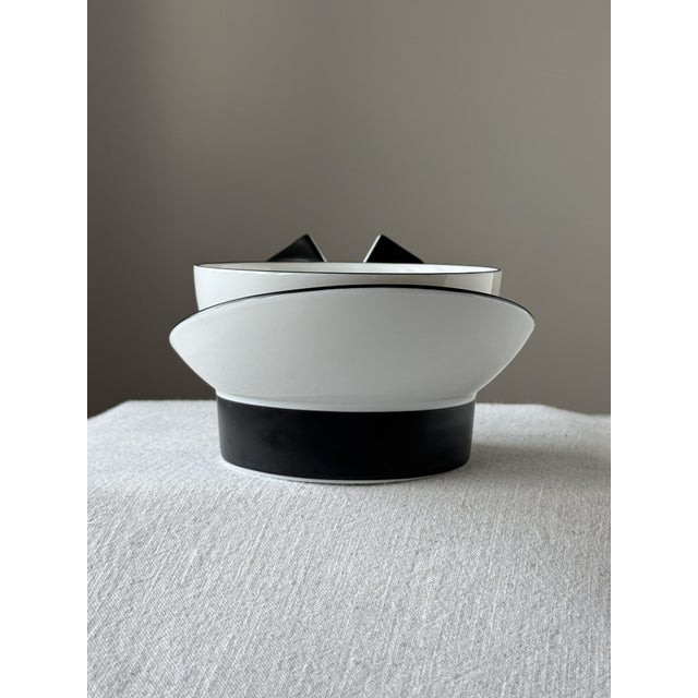 1980s Cup and Saucer by Uta Feyl for Rosenthal, 1970s, Set of 2 For Sale - Image 5 of 14