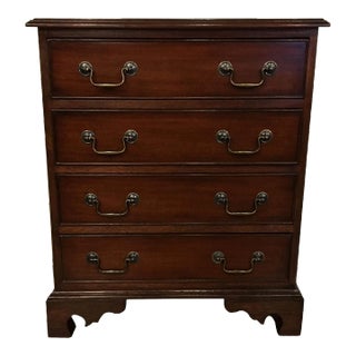 Mahogany Nightstand by Leighton Hall For Sale