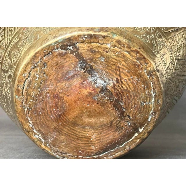 Late 19th Century Brass Flowerpot, Egypt, 1890s For Sale - Image 12 of 14