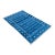 Not Yet Made - Made To Order Handmade Cotton Vegetable Dyed Area Rug Denim Blue Shooting Star Dhurrie - 5'x7' For Sale