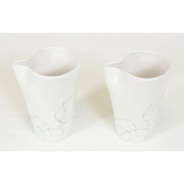 Ernestine Salerno Italian Ceramic Cups- a Pair For Sale In Philadelphia - Image 6 of 13