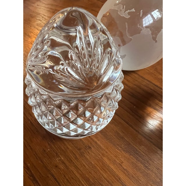 Up for consideration is a beautiful vintage trio of glass paperweights. These would look lovely in your home, and they are...