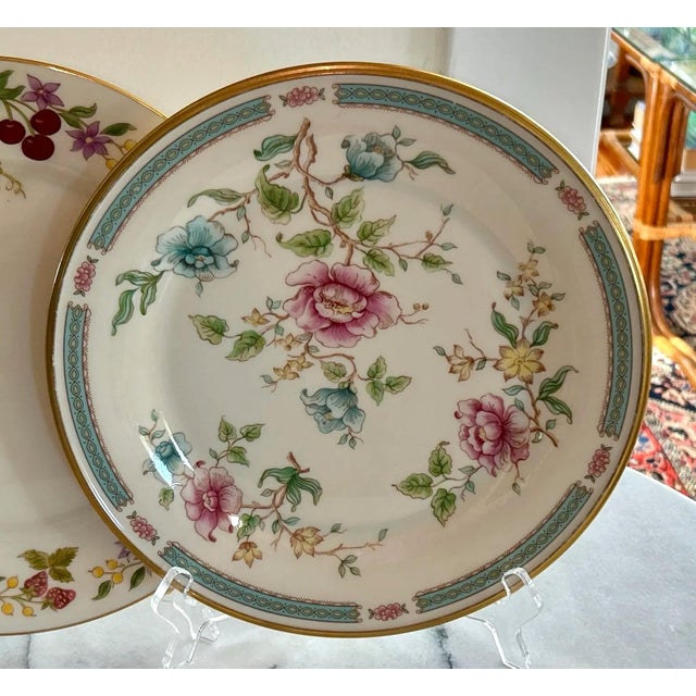 Ceramic Lenox Vintage Salad Plates, Made in the u.s.a. - Set of 6 For Sale - Image 7 of 12