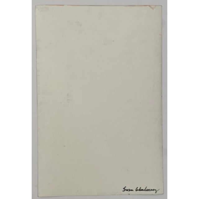 Abstract 1990s Susan Glendenning Abstract Landscape For Sale - Image 3 of 3