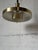 Brass 1970s Mid-Century Modern Brass Pendant Light Fixture Scandinavian Ceiling Lamp For Sale - Image 8 of 10