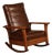 Antique L & JG Stickley Mission Oak Morris Rocker For Sale