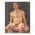 Untitled Seated Male Nude Oil Painting — Larry Griggs (B. 1951) For Sale