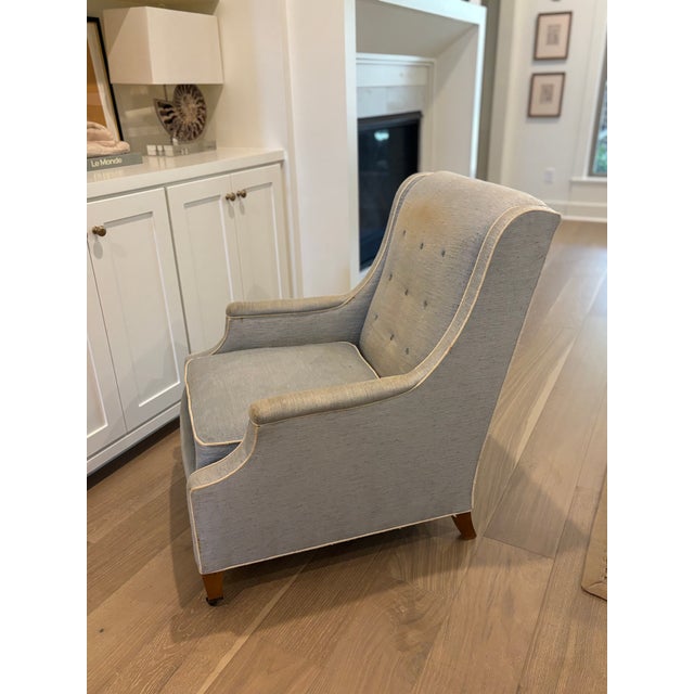 Wood ***On Hold for LH***Mid-Century Henredon Lounge Chair For Sale - Image 7 of 18