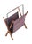 Wood Vintage Rochau Magazine Holder, 1960s For Sale - Image 7 of 13