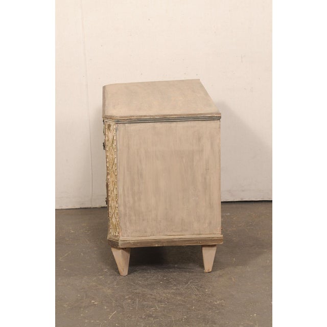 Mid 19th Century Swedish Provincial Gustavian 2-Drawer Chest For Sale - Image 11 of 13