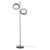 Black Matt Black Berlin 323 Floor Lamp with Glass by Christophe Pillet for Oluce For Sale - Image 8 of 8