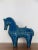 Blue Ceramic Horse Sculpture by Aldo Londi for Bitossi Fiorentino, 1960 For Sale - Image 12 of 12