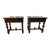 Maitland Smith Spanish Colonial Side Tables a Pair For Sale