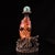 Chinese Vintage Chinese Cloisonne Enamel Koi Fish Statue, Champleve Carp Sculpture With Lotus Wave Base For Sale - Image 3 of 9