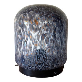 1970s Gae Aulenti, 'Neverrino' Murrine-Blown Glass Table Lamp , Vetreria Vistosi Italy For Sale