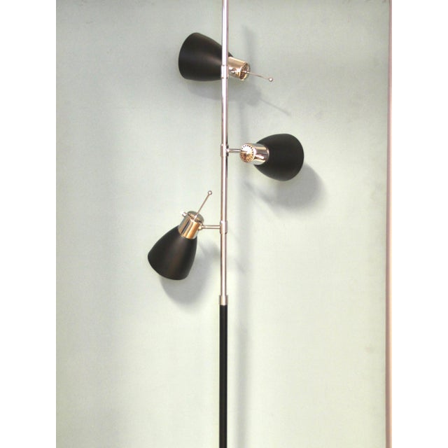 1960s French 3-Light Floor Lamp by Étienne Fermigier for Monix, 1960s For Sale - Image 5 of 13
