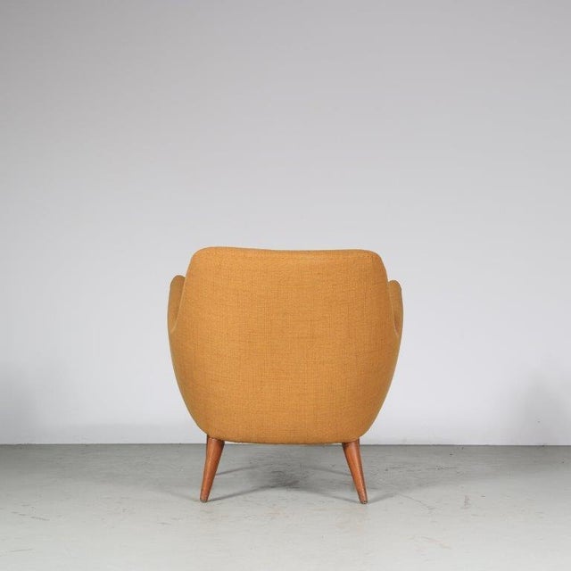 Danish Poet Chair by Finn Juhl for Niels Vodder, 1950 For Sale - Image 6 of 14
