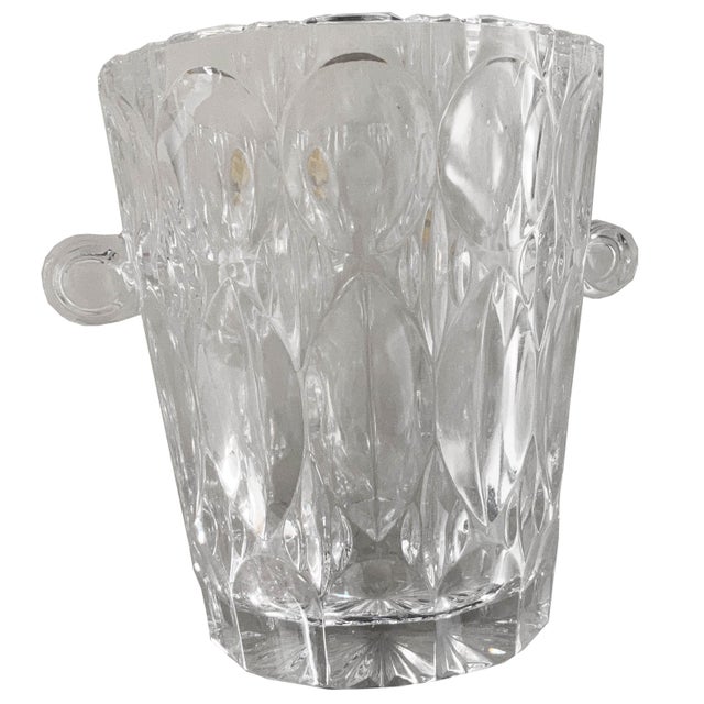 Vintage 1970s Lead Crystal Ice Bucket Chairish