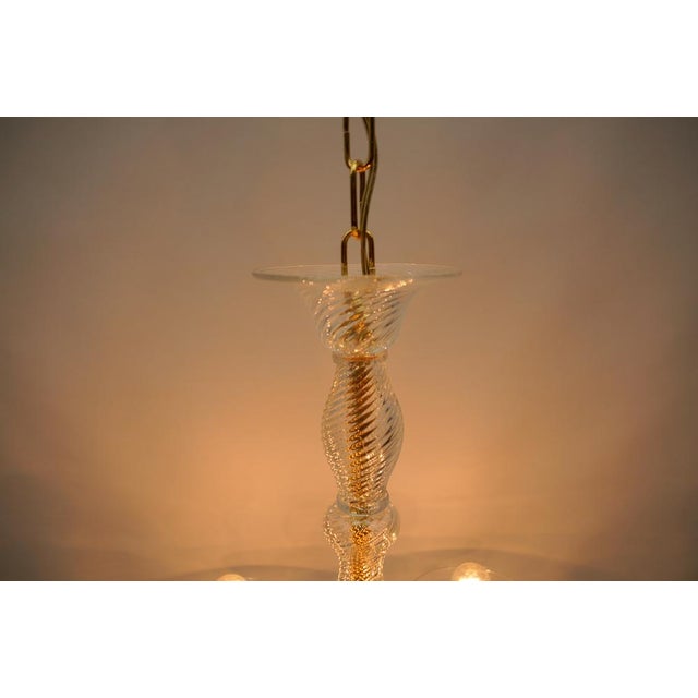 Murano Glass Chandelier from Barovier & Toso, Italy, 1990s For Sale - Image 15 of 18