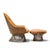 Orange Warren Platner for Knoll Mid Century Easy Lounge Chair and Ottoman For Sale - Image 8 of 10