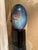 Blue Vintage Dino Rosin Extremely Rare “The Warrior” Chalcedony Glass Sculpture For Sale - Image 8 of 8