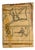 Gabriele Galantara, Workers, Pencil on Cardboard, 1907 For Sale