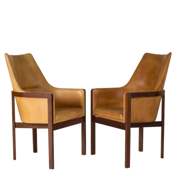 Set of Armchairs by Bernt Petersen For Sale