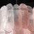 Modern Modernist Round 3-Tier Hand-Blown Murano Glass Chandelier W/ Oval Reeded Shades For Sale - Image 3 of 18