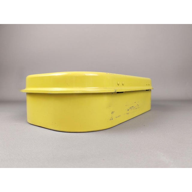 Mid-Century Modern Modern Lunch Box in Tin by Nils Johan, Sweden, 1950s For Sale - Image 3 of 14
