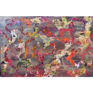 Tapestry of Secrets * Original Contemporary Art *Abstract Painting by Lisa Finlayson For Sale