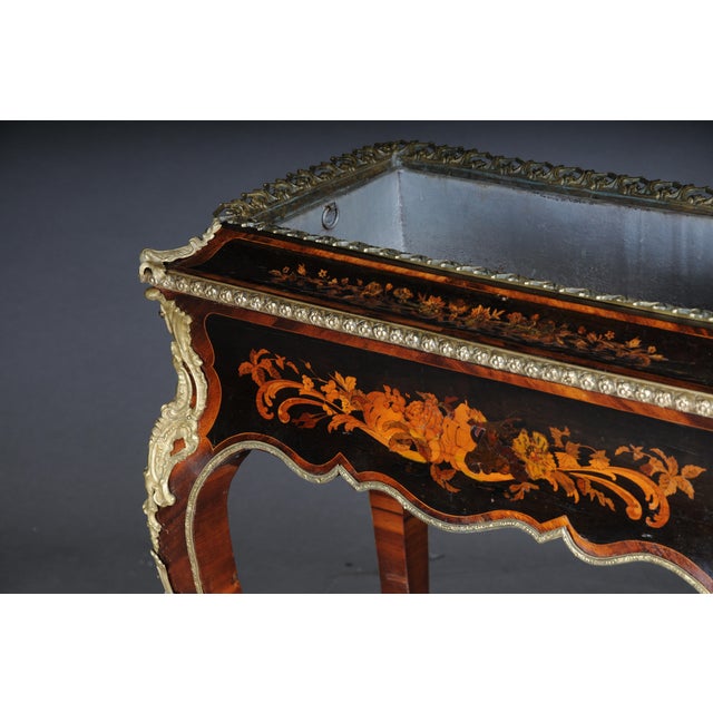 Napoleon III Jardiniere Side Table, 1860s For Sale - Image 6 of 18