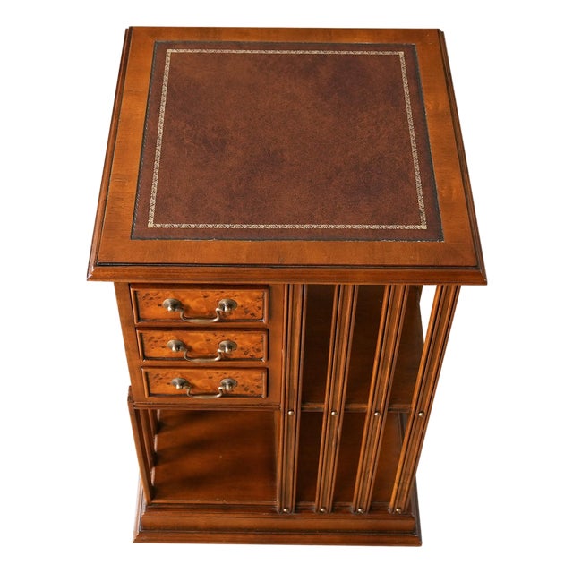 Country Estate Revolving Bookcase For Sale