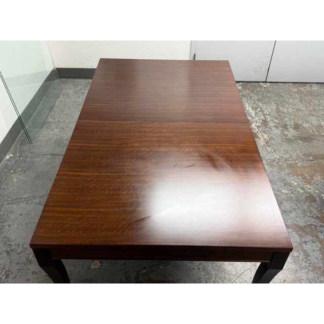 2020s Ethan Allen Barrymore Extension Dining Table For Sale - Image 5 of 12