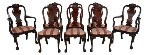 Set of 8 Kindel Winterthur Collection Dining Room Chairs