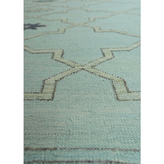 Turkish Kilim Oriental Handmade Flatweave 12'4" x 15'7" #19801 For Sale In Houston - Image 6 of 8