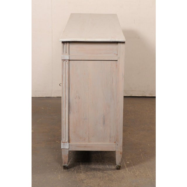 French Antique Neoclassical Buffet Cabinet For Sale In Atlanta - Image 6 of 12