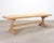 French Country Country French Bleached Oak Farmhouse Dining Table 8.5 Ft For Sale - Image 3 of 18
