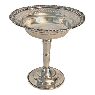 Tarlton Silver Corporation Sterling Silver Weighted Bottom Compote or Bon-Bon Dish For Sale