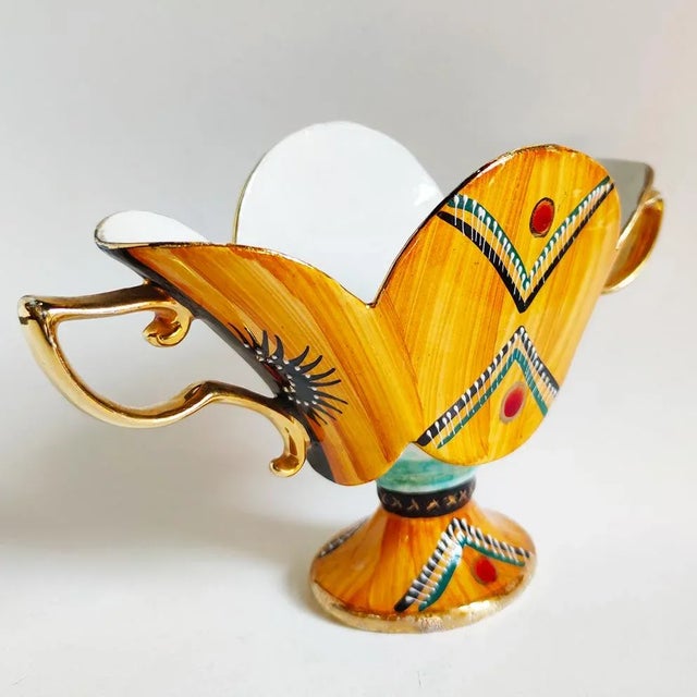 Ceramic Table Centerpiece from C. A. T. For Sale - Image 10 of 16