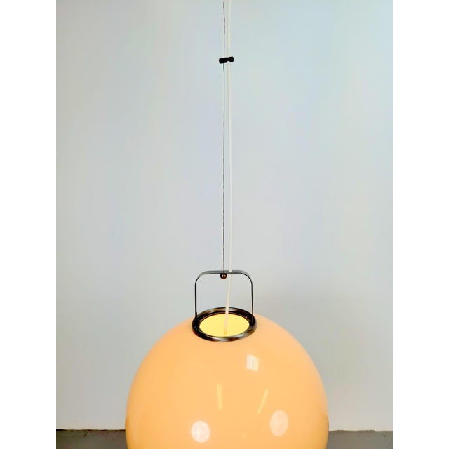 Guzzini Vintage Zurigo Pendant Lamp by Luigi Massoni for Guzzini, 1960 For Sale - Image 4 of 18