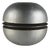 Sculptural Cast Iron and Aluminum Vase by Burchiellaro, Italy, 1970s For Sale